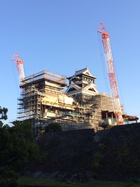 熊本城の復興状況